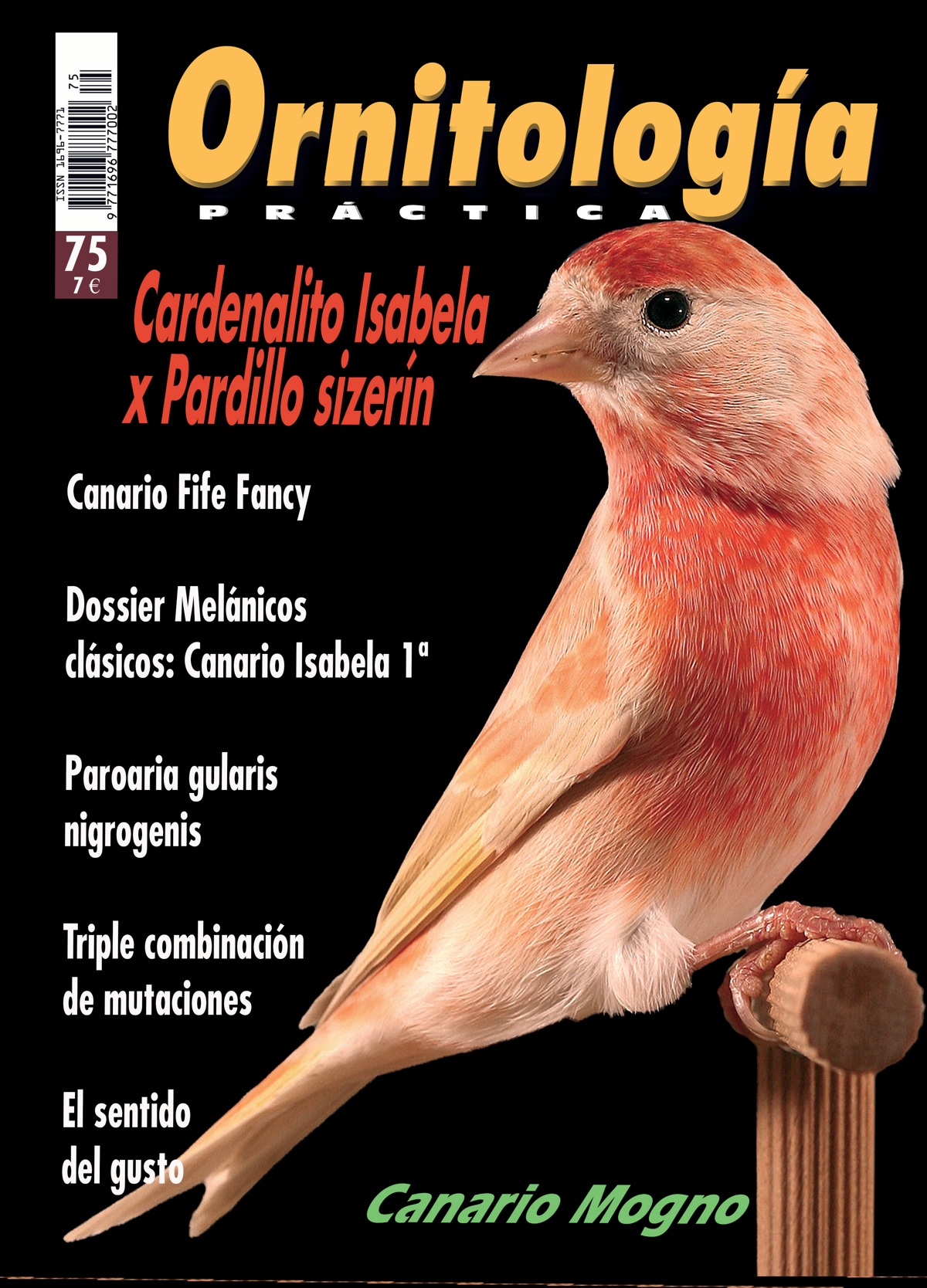Portada de Ornitología Práctica número 75