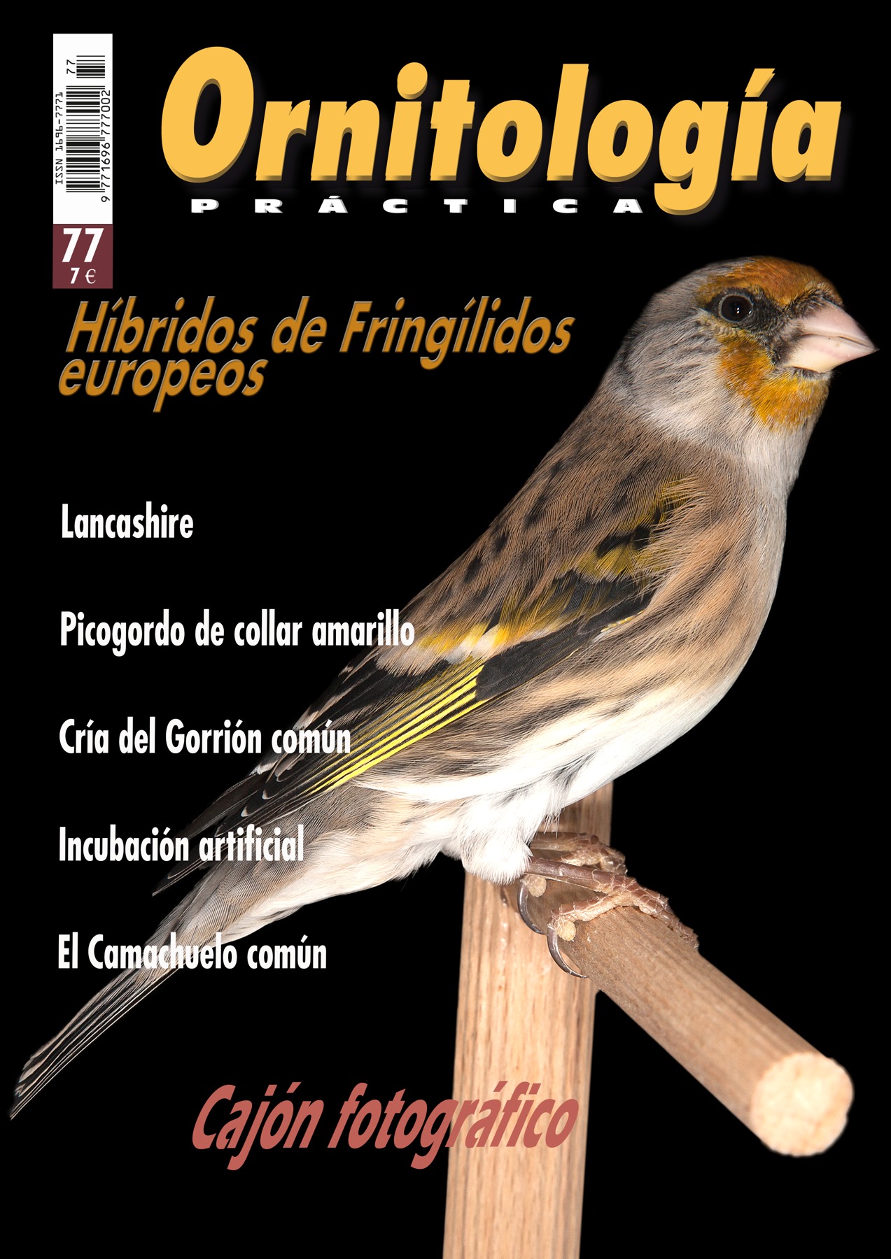 Portada de Ornitología Práctica número 77