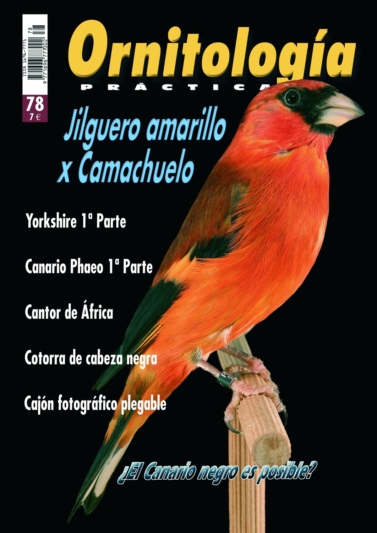 Portada de Ornitología Práctica número 78