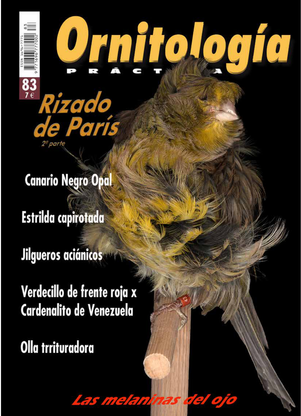 Portada de Ornitología Práctica número 83