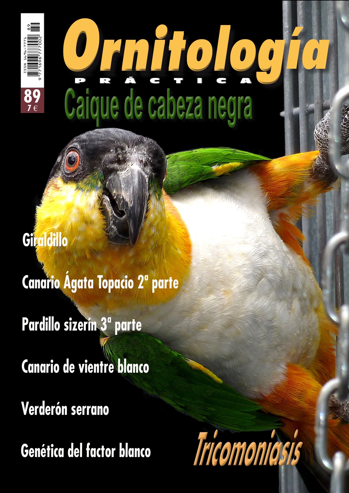 Portada de Ornitología Práctica número 89